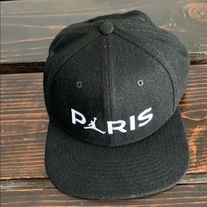 Jordan Paris St Germain Wool Strapback Hat
